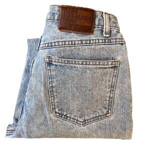 Vintage Mens BCC Blues Light Wash High-Waisted Denim Jeans 33x30